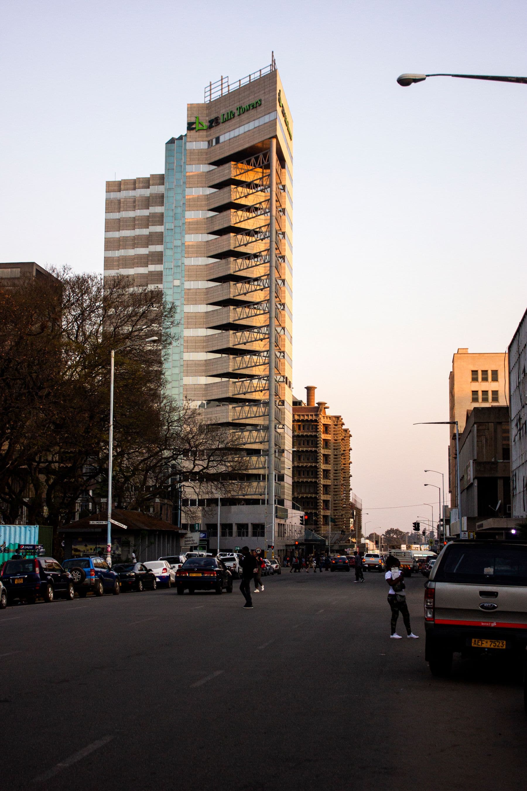 Street scene in Harare